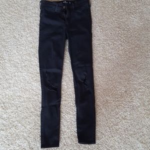 Hollister ripped jeans